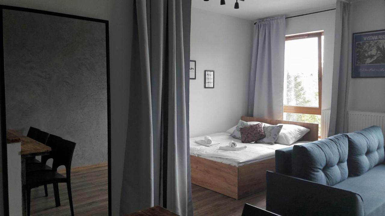 Silver Apartment In Wilanow 华沙 外观 照片